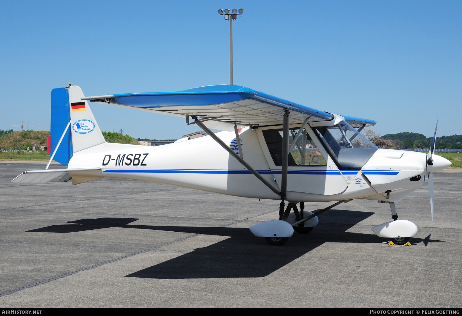 Aircraft Photo of D-MSBZ | Comco Ikarus C42 Cyclone | Flug Service Bautzen | AirHistory.net #479413
