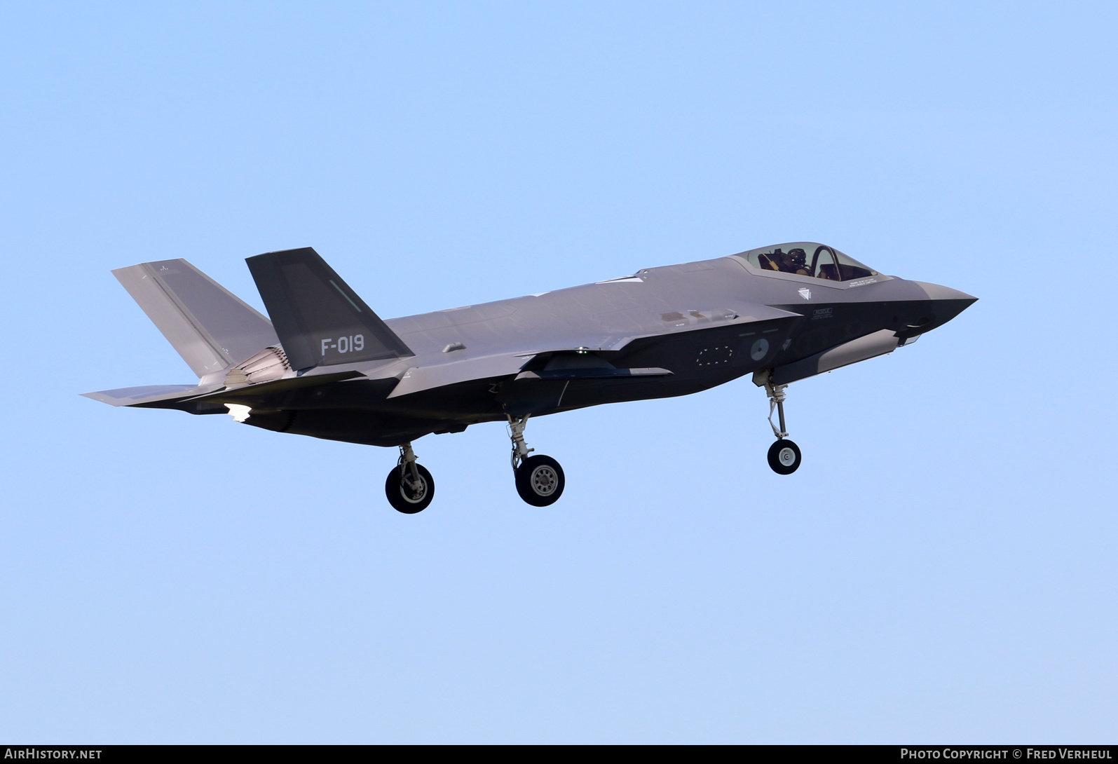 Aircraft Photo of F-019 | Lockheed Martin F-35A Lightning II | Netherlands - Air Force | AirHistory.net #479415