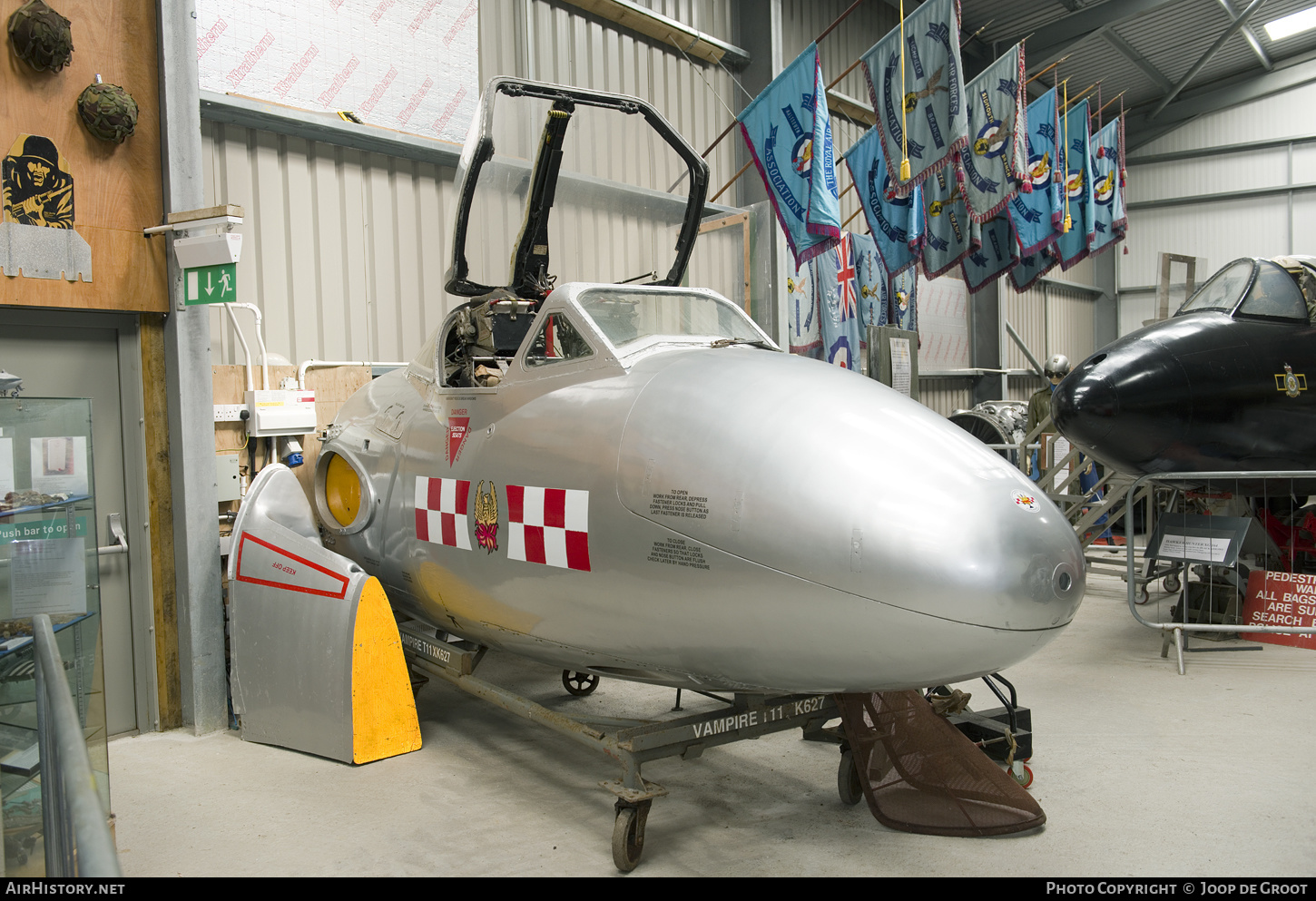 Aircraft Photo of XK627 | De Havilland D.H. 115 Vampire T11 | UK - Air Force | AirHistory.net #479424