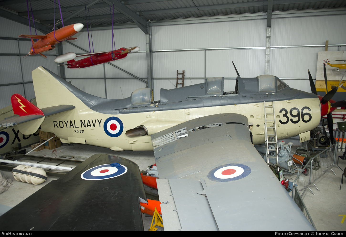 Aircraft Photo of XG831 | Fairey Gannet ECM.6 | UK - Navy | AirHistory.net #479429