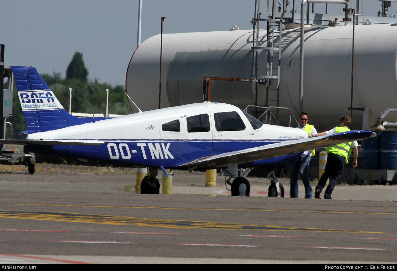 Aircraft Photo of OO-TMK | Piper PA-28-161 Warrior III | BAFA - Ben Air Flight Academy | AirHistory.net #479441