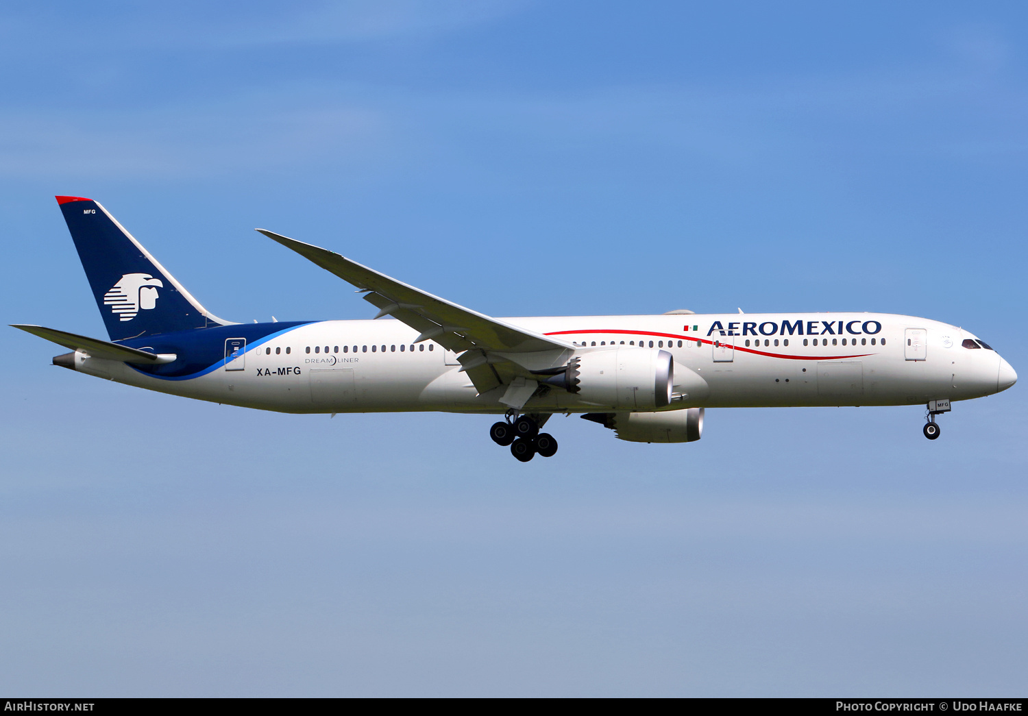 Aircraft Photo of XA-MFG | Boeing 787-9 Dreamliner | AeroMéxico | AirHistory.net #479453