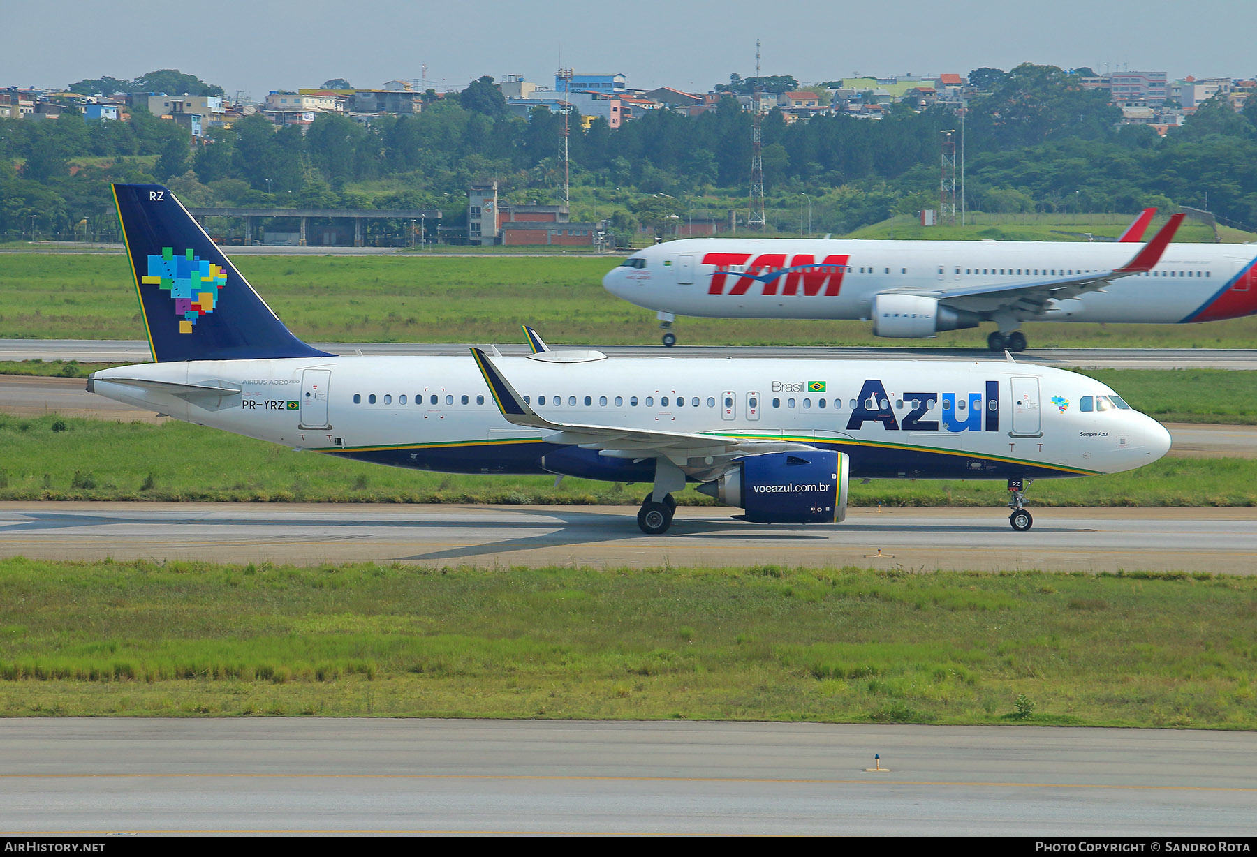 Aircraft Photo of PR-YRZ | Airbus A320-251N | Azul Linhas Aéreas Brasileiras | AirHistory.net #479469