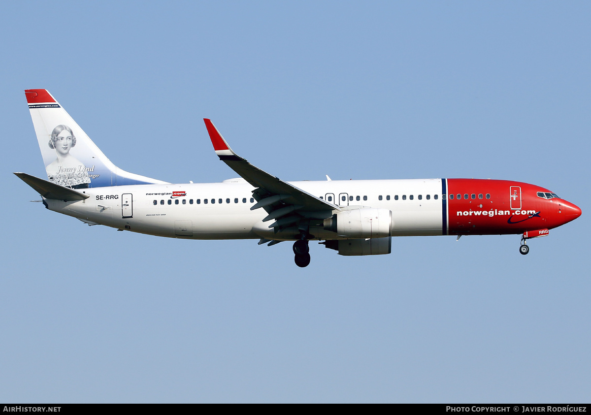Aircraft Photo of SE-RRG | Boeing 737-8JP | Norwegian | AirHistory.net #479471