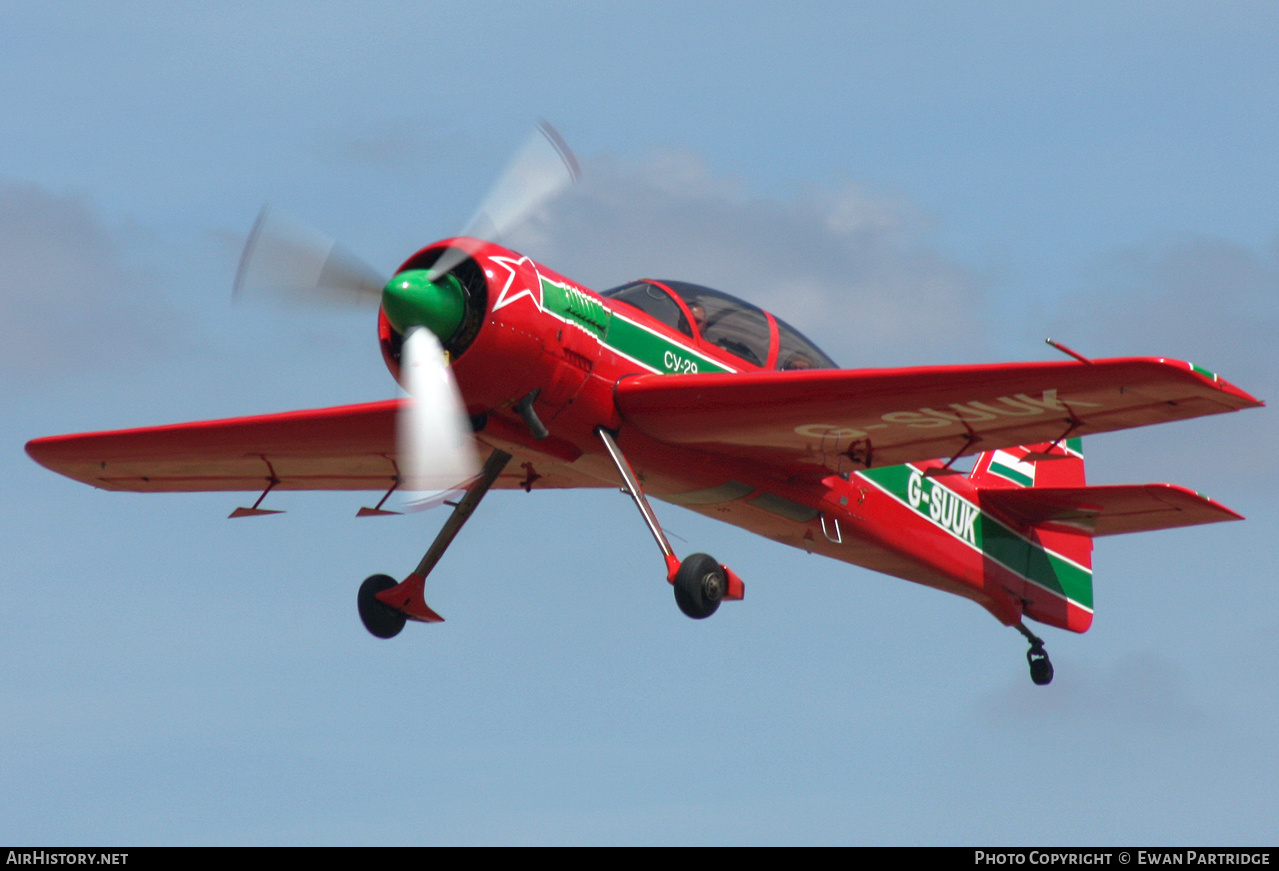 Aircraft Photo of G-SUUK | Sukhoi Su-29 | AirHistory.net #479483