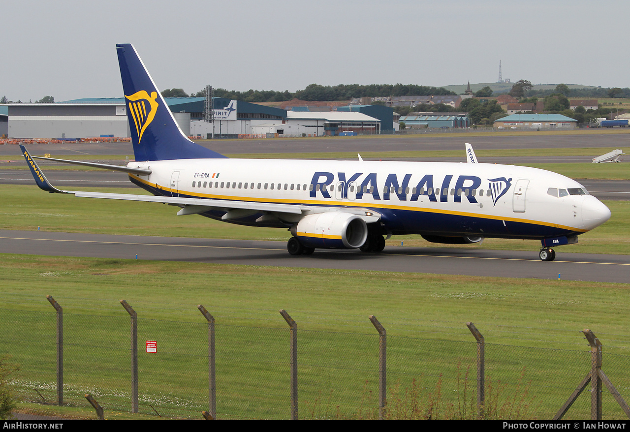 Aircraft Photo of EI-EMA | Boeing 737-8AS | Ryanair | AirHistory.net #479484