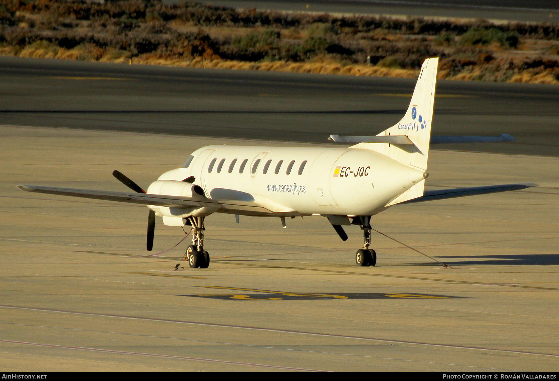 Aircraft Photo of EC-JQC | Swearingen SA-226AT Merlin IVA | Canaryfly | AirHistory.net #479491