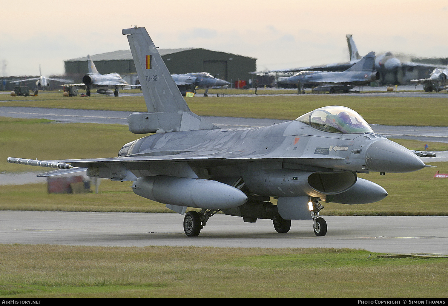 Aircraft Photo of FA-82 | General Dynamics F-16AM Fighting Falcon | Belgium - Air Force | AirHistory.net #479511