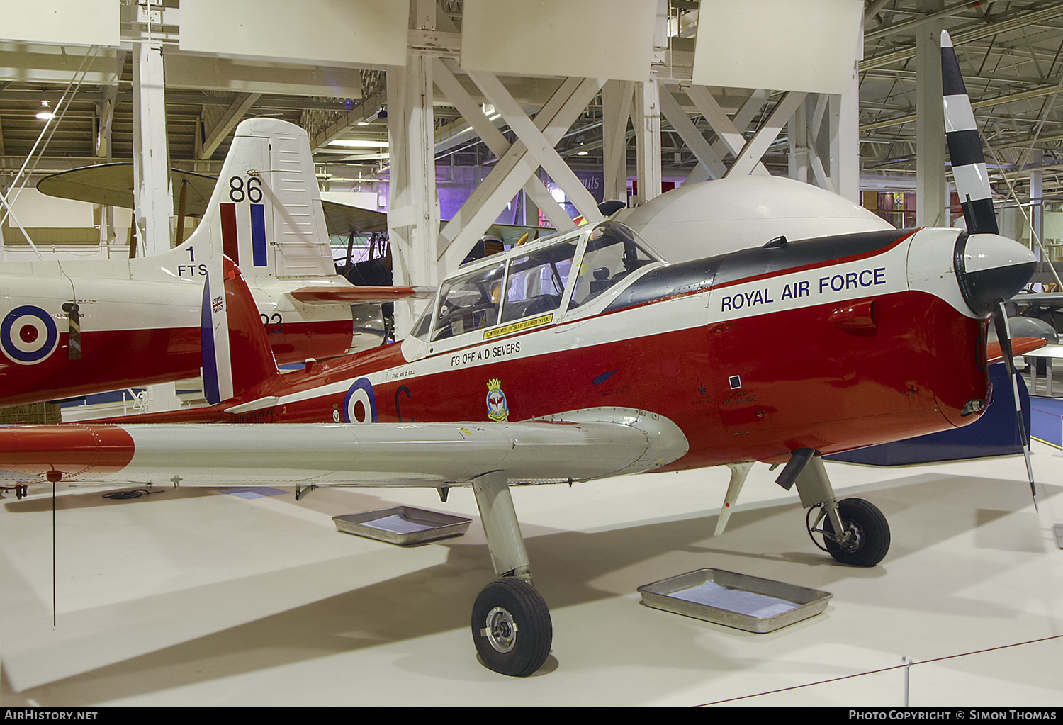 Aircraft Photo of WP962 | De Havilland DHC-1 Chipmunk T10 | UK - Air Force | AirHistory.net #479513