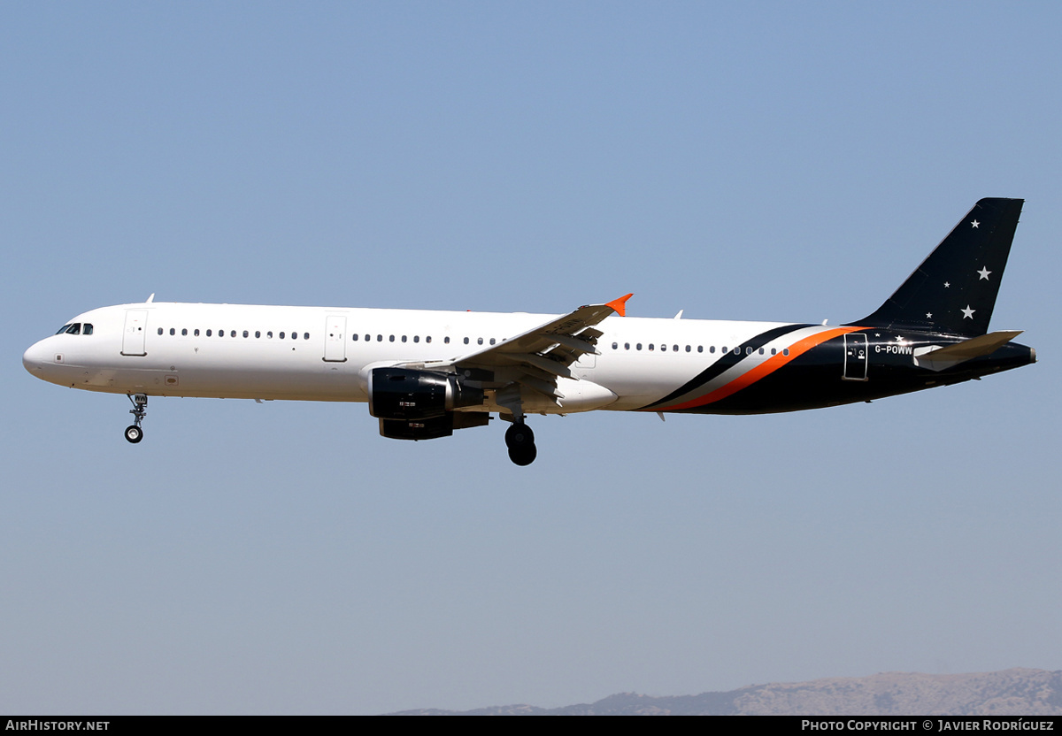Aircraft Photo of G-POWW | Airbus A321-211 | Titan Airways | AirHistory.net #479522