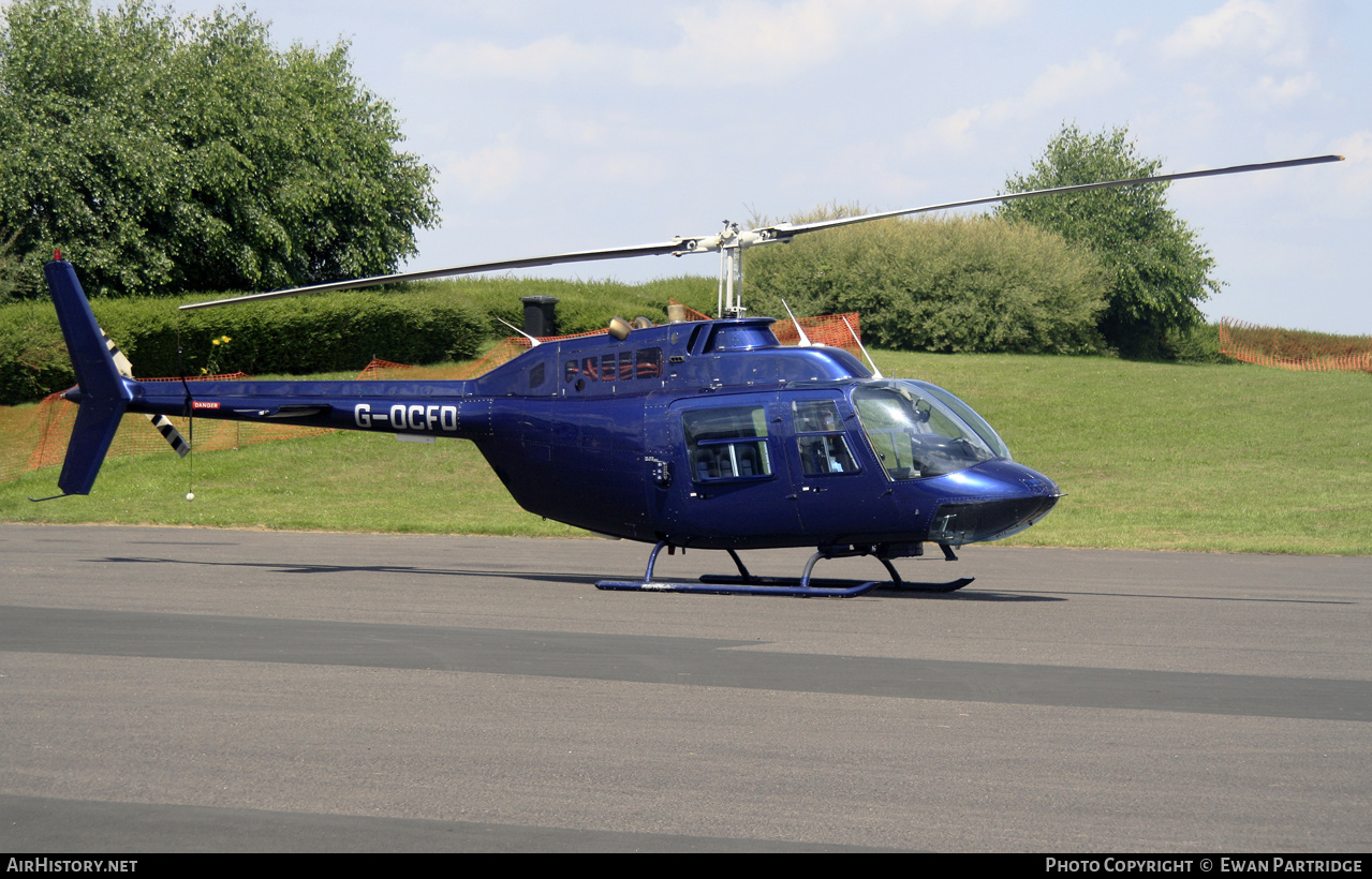 Aircraft Photo of G-OCFD | Bell 206B-3 JetRanger III | AirHistory.net #479552