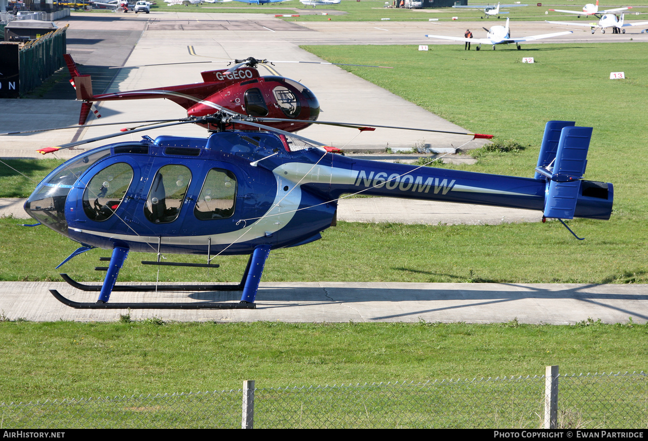 Aircraft Photo of N600MW | MD Helicopters MD-600N | AirHistory.net #479554