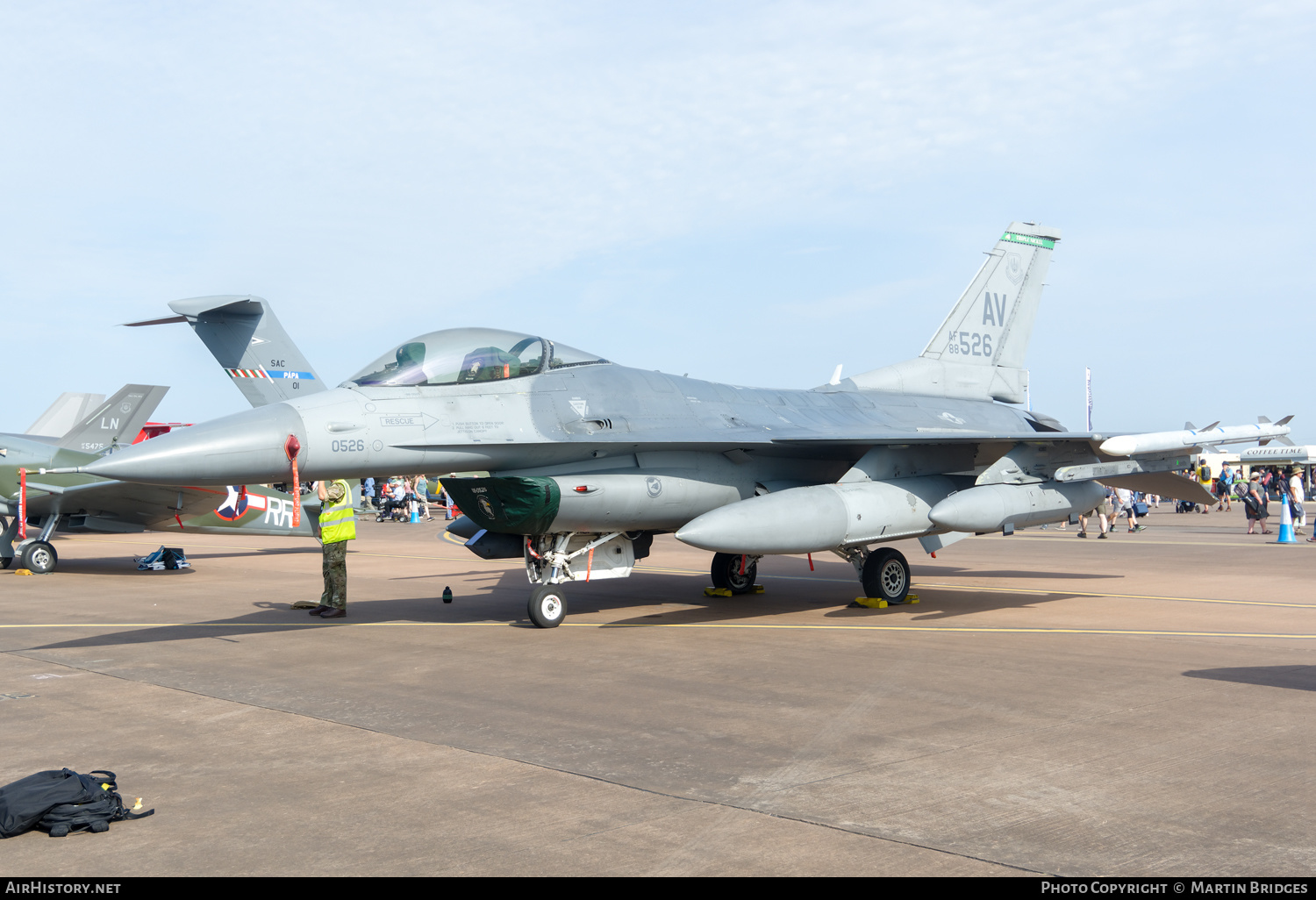 Aircraft Photo of 88-0526 / AF88-526 | General Dynamics F-16CM Fighting Falcon | USA - Air Force | AirHistory.net #479555