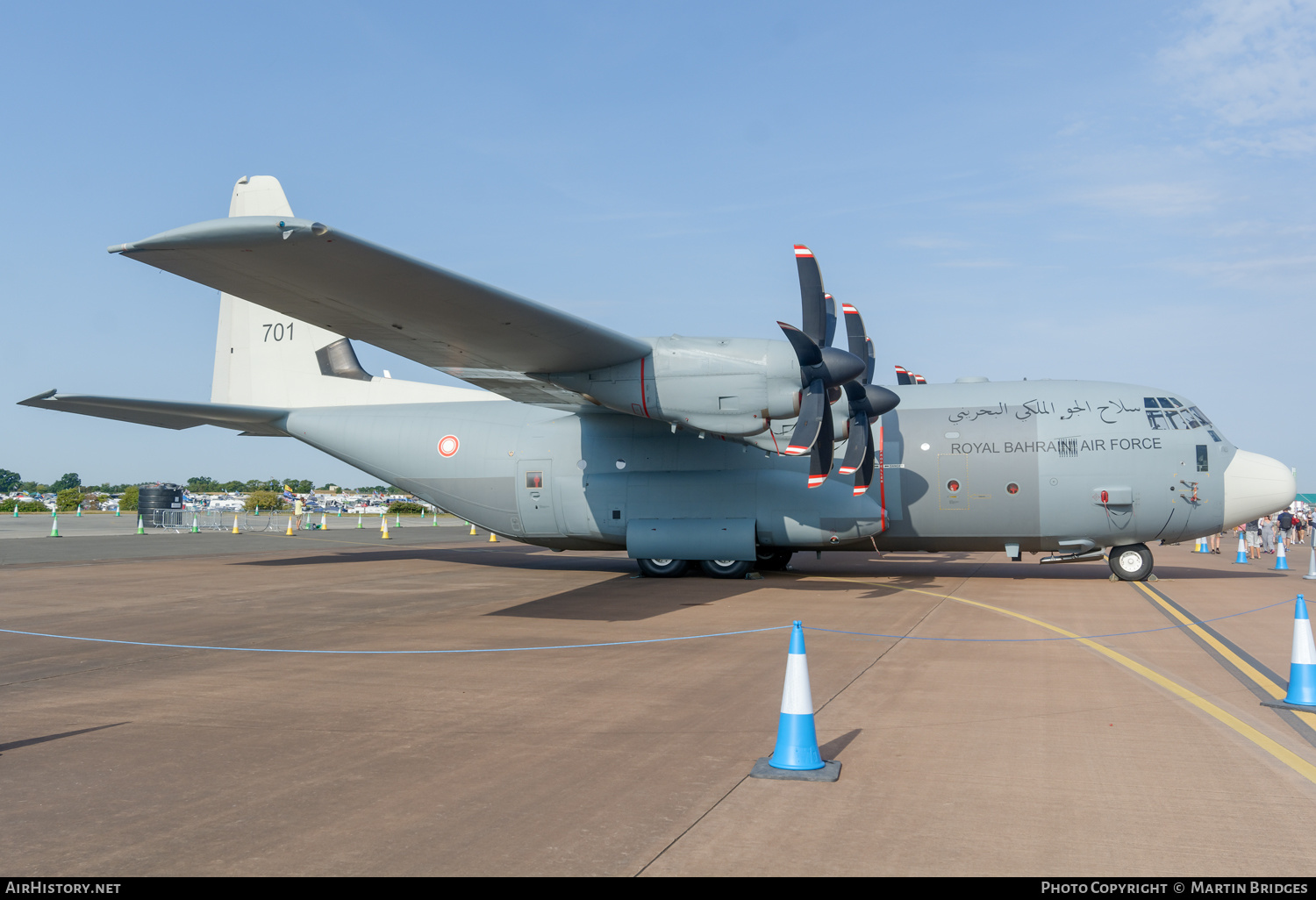 Aircraft Photo of 701 | Lockheed Martin C-130J Hercules | Bahrain - Air Force | AirHistory.net #479563