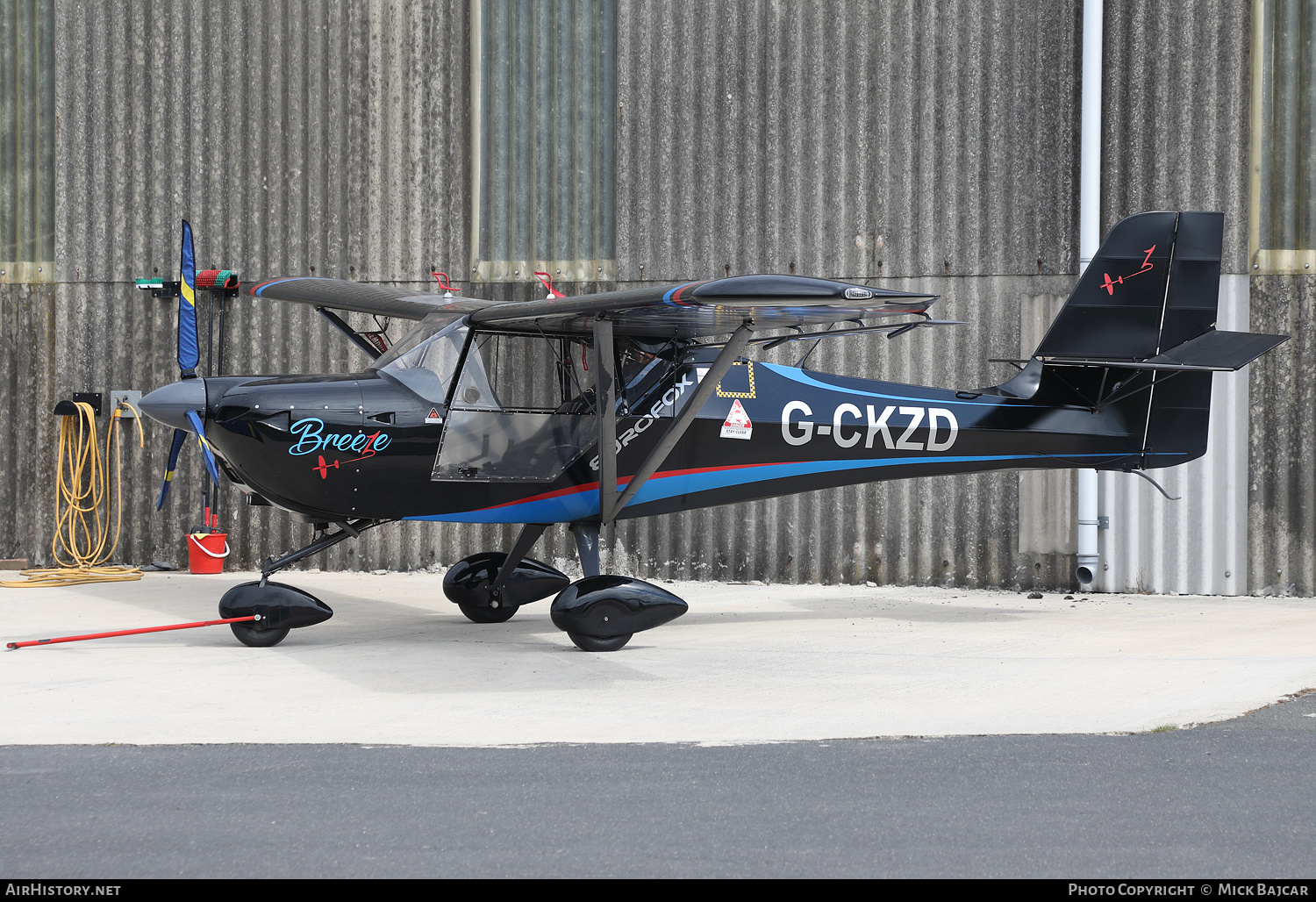 Aircraft Photo of G-CKZD | Ascent Eurofox 3K | Breeze Aviation | AirHistory.net #479568