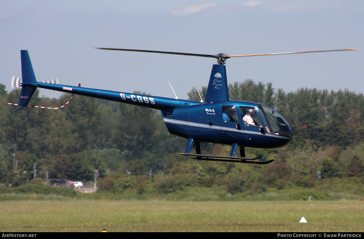 Aircraft Photo of G-CGGS | Robinson R-44 Raven II | Oakfield Investments Ltd | AirHistory.net #479572