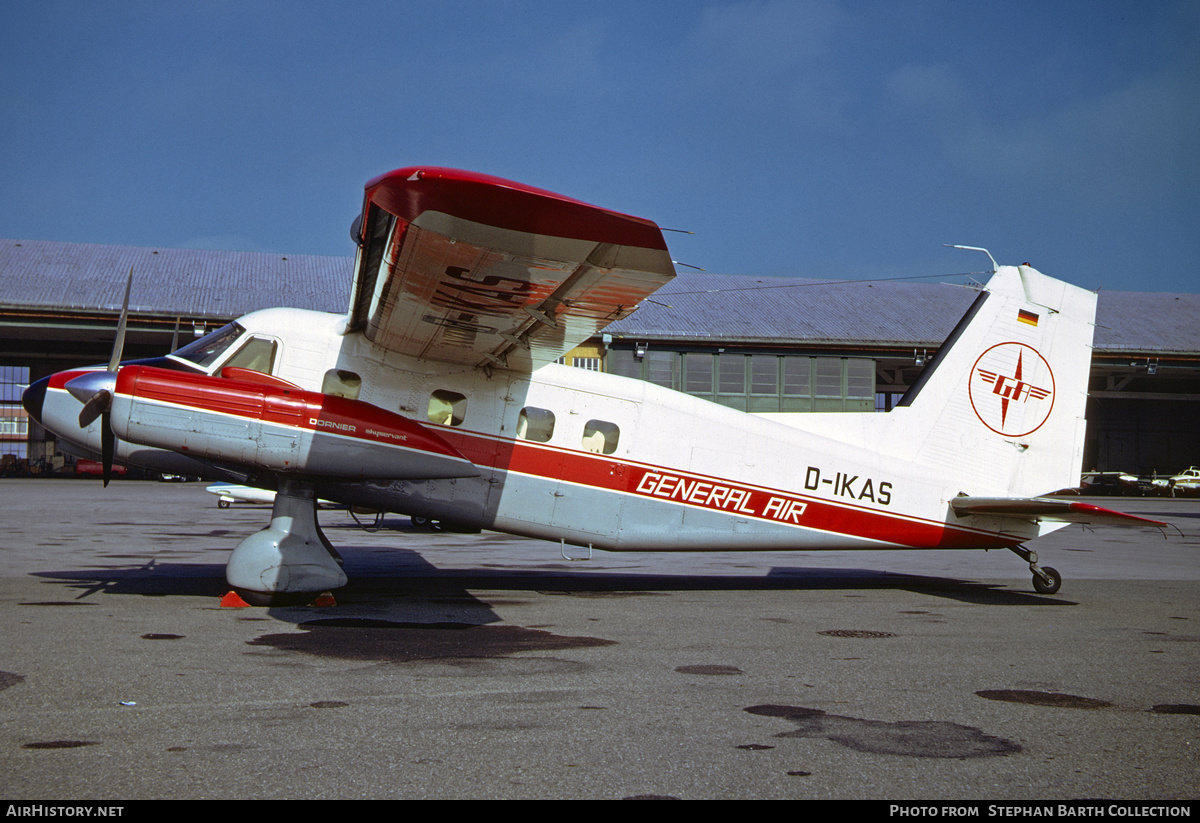 Aircraft Photo of D-IKAS | Dornier Do-28D-1 Skyservant | General Air | AirHistory.net #479576