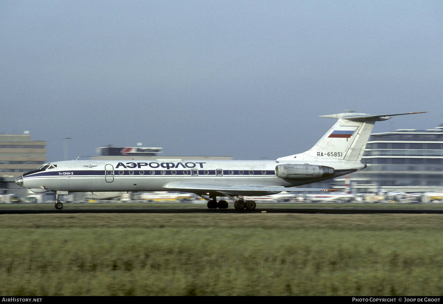 Aircraft Photo of RA-65851 | Tupolev Tu-134A-3 | Aeroflot | AirHistory.net #479581
