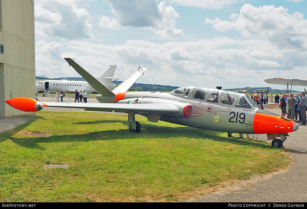 Aircraft Photo of 219 | Fouga CM-170M Magister | Ireland - Air Force | AirHistory.net #479597
