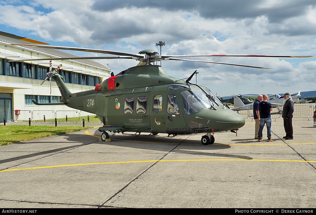 Aircraft Photo of 274 | AgustaWestland AW-139 | Ireland - Air Force | AirHistory.net #479601