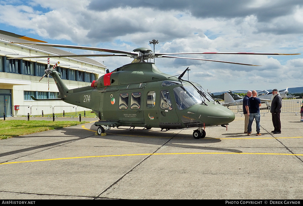 Aircraft Photo of 274 | AgustaWestland AW-139 | Ireland - Air Force | AirHistory.net #479601