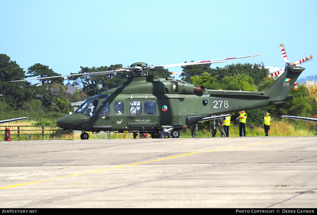 Aircraft Photo of 278 | AgustaWestland AW-139 | Ireland - Air Force | AirHistory.net #479603