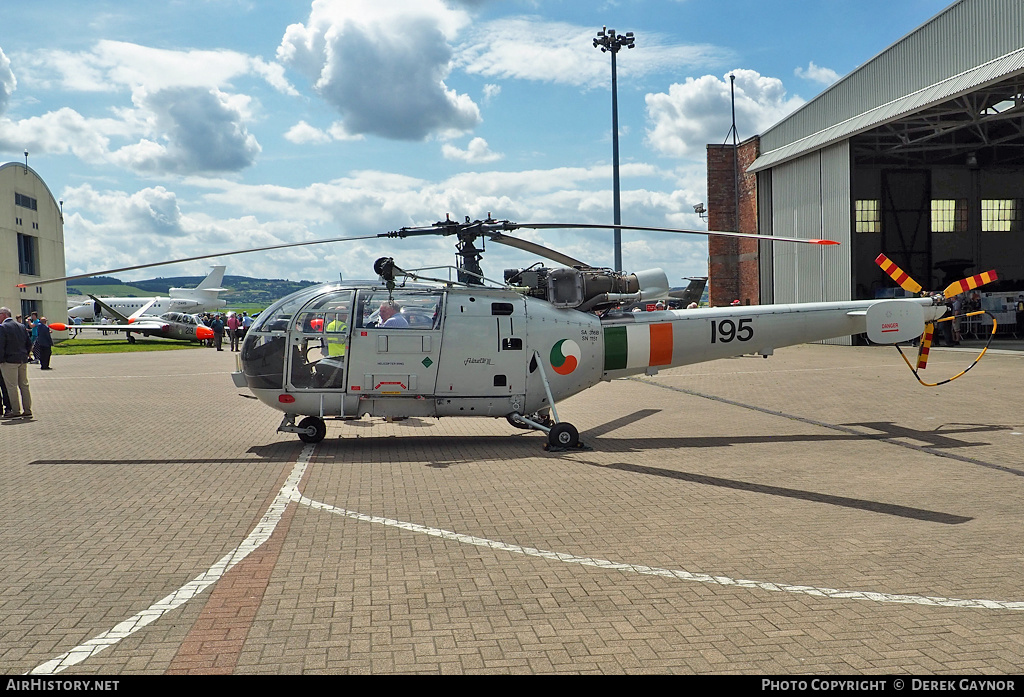 Aircraft Photo of 195 | Sud SA-316B Alouette III | Ireland - Air Force | AirHistory.net #479605