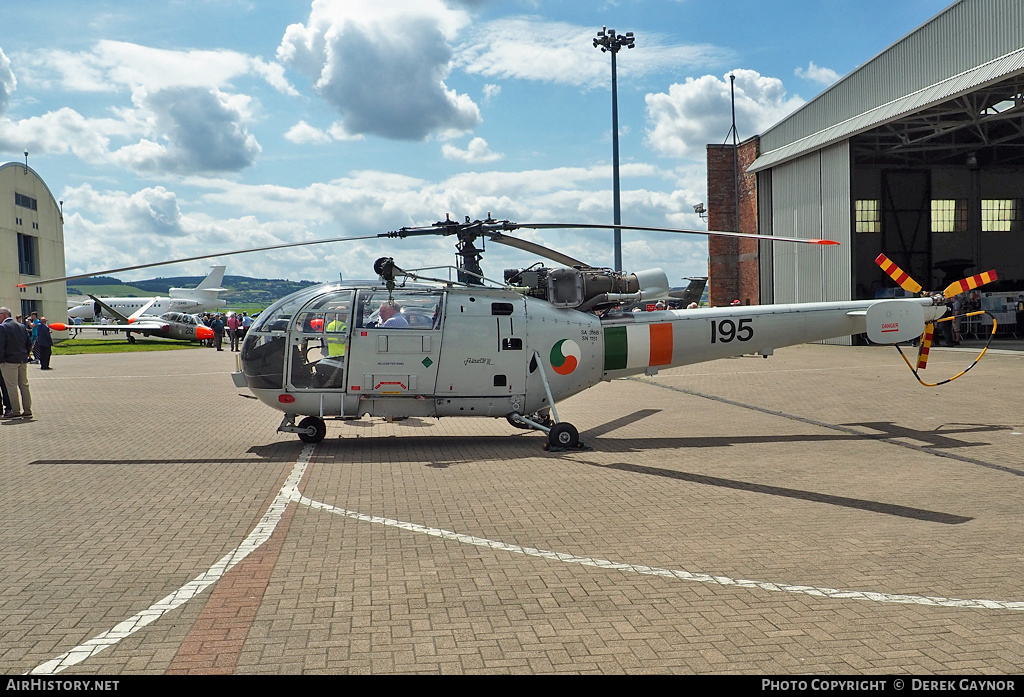 Aircraft Photo of 195 | Sud SA-316B Alouette III | Ireland - Air Force | AirHistory.net #479605