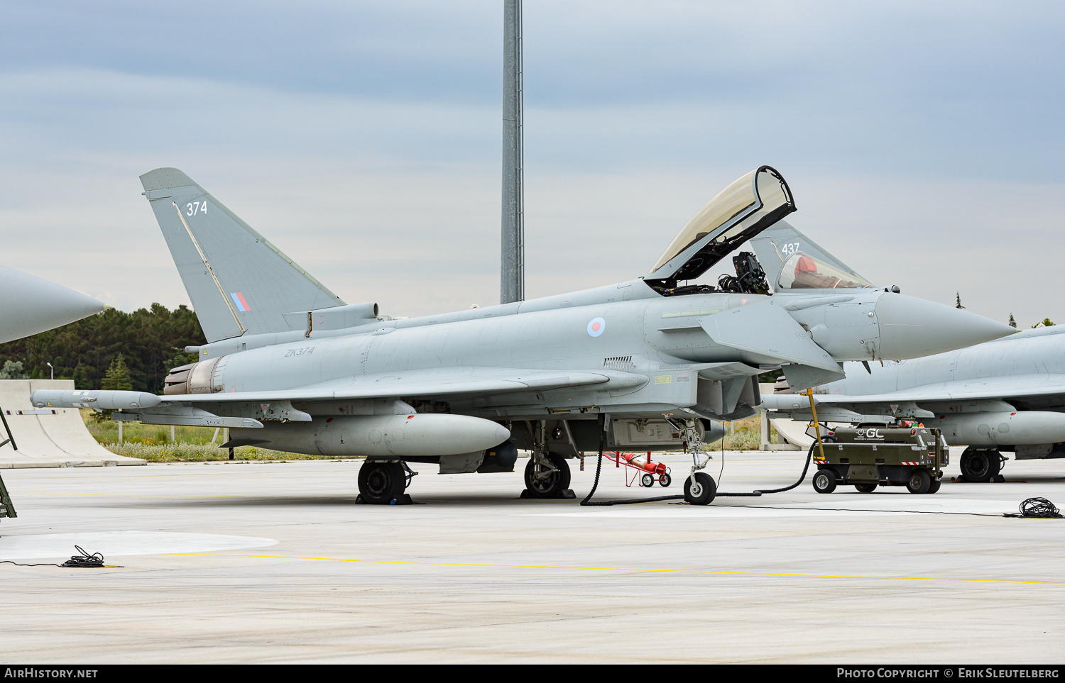 Aircraft Photo of ZK374 | Eurofighter EF-2000 Typhoon FGR4 | UK - Air Force | AirHistory.net #479610