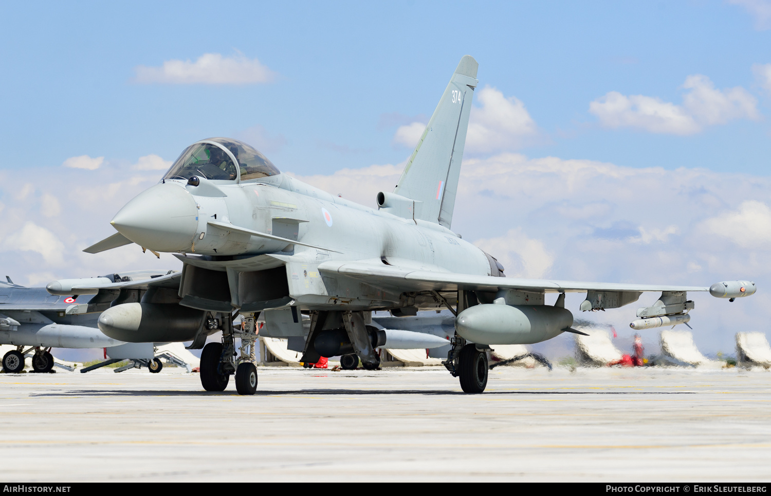 Aircraft Photo of ZK374 | Eurofighter EF-2000 Typhoon FGR4 | UK - Air Force | AirHistory.net #479638