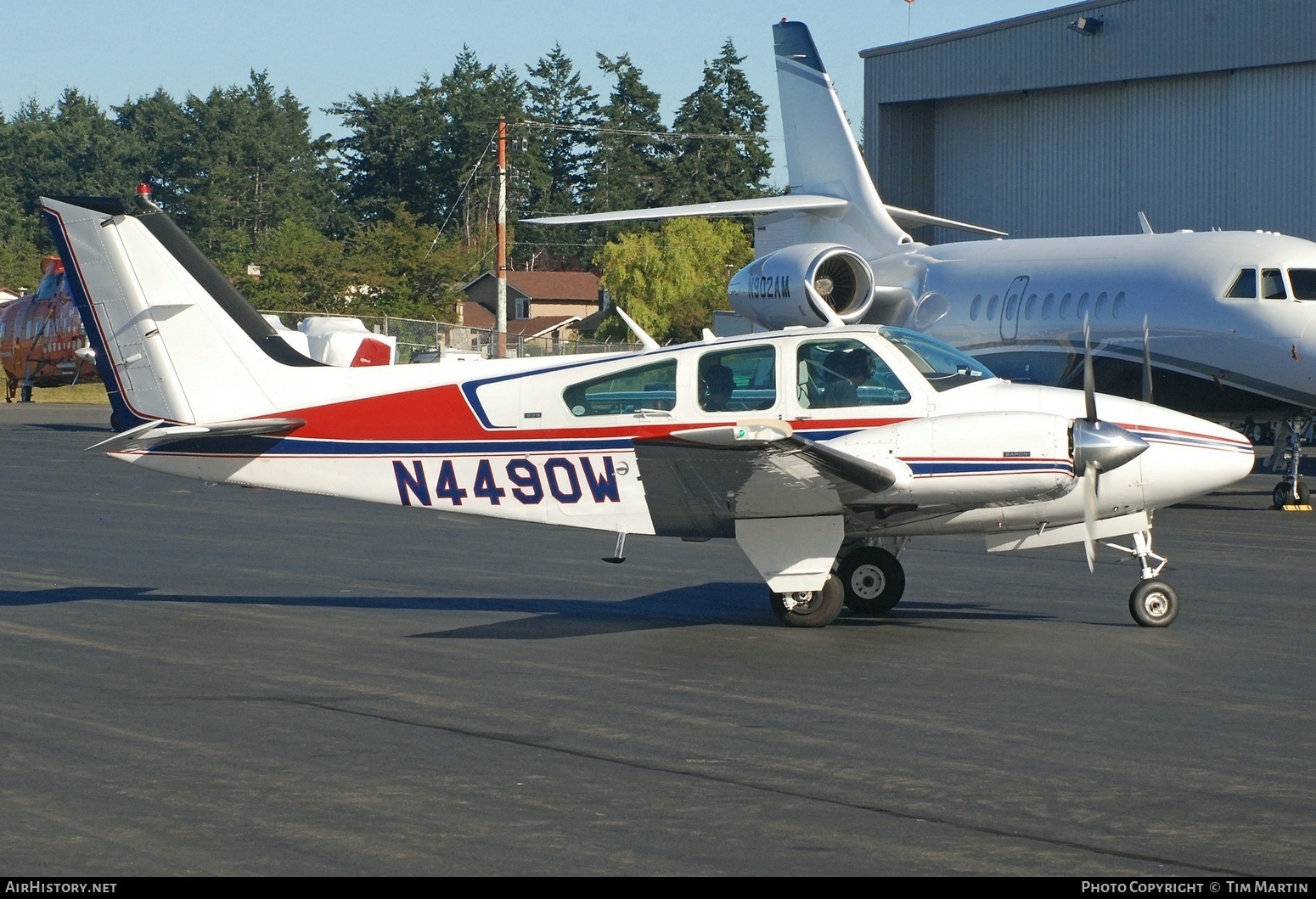 Aircraft Photo of N4490W | Beech 95-B55 Baron | AirHistory.net #479648