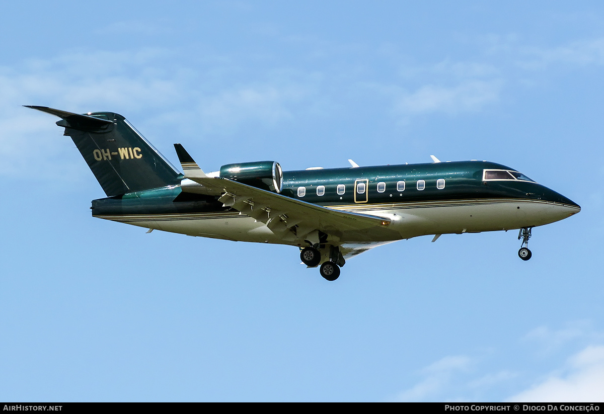 Aircraft Photo of OH-WIC | Bombardier Challenger 604 (CL-600-2B16) | AirHistory.net #479656