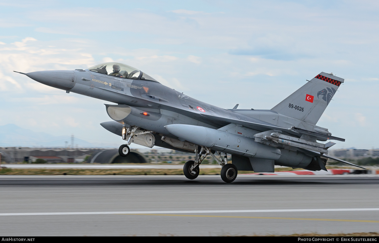 Aircraft Photo of 89-0026 | Lockheed Martin F-16C Fighting Falcon | Turkey - Air Force | AirHistory.net #479660