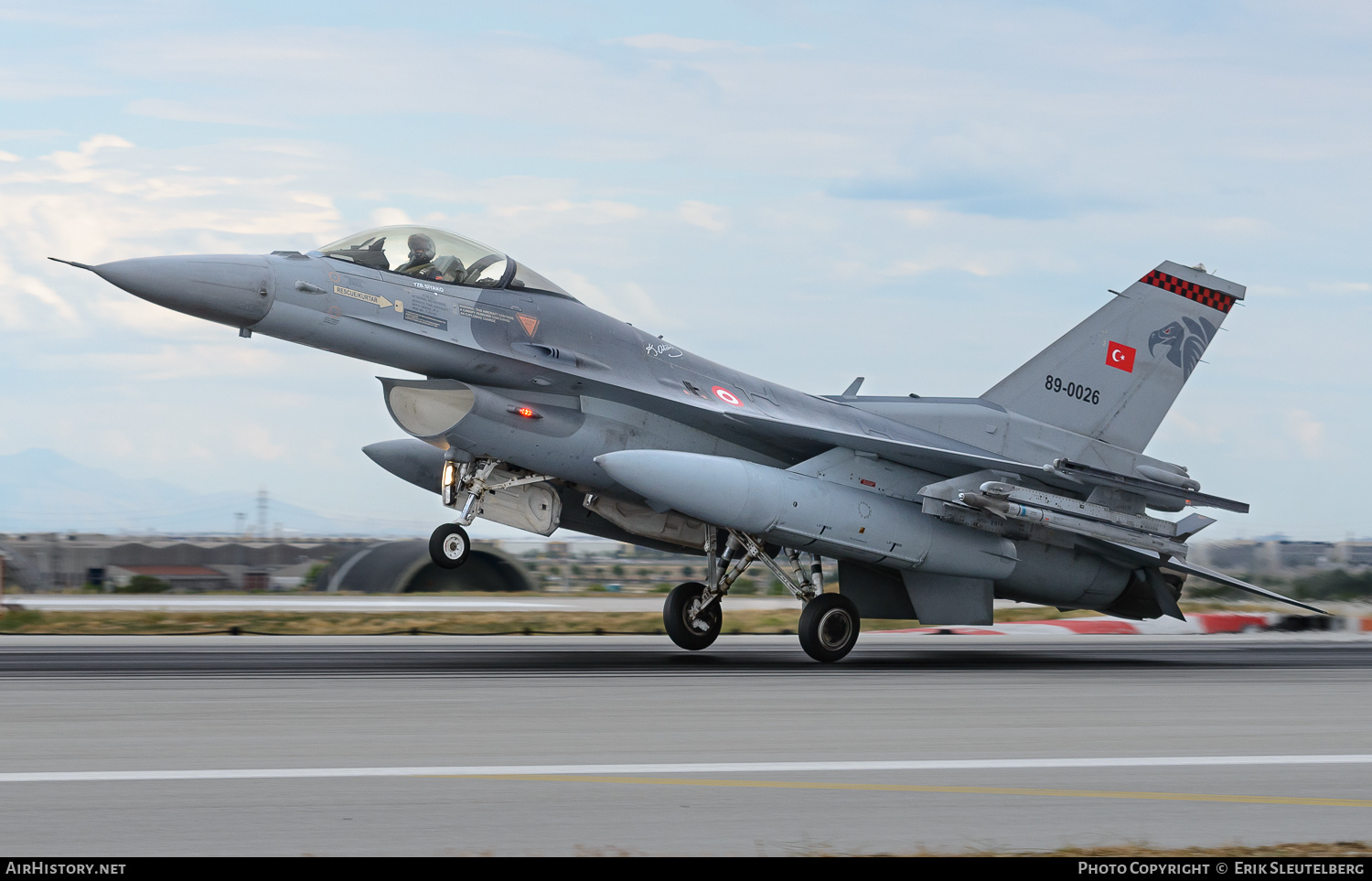 Aircraft Photo of 89-0026 | General Dynamics F-16CG Fighting Falcon | Turkey - Air Force | AirHistory.net #479660