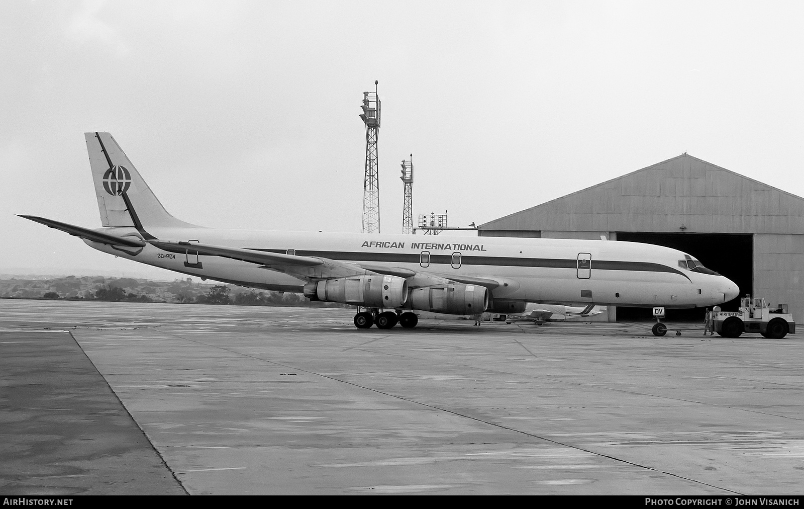 Aircraft Photo of 3D-ADV | McDonnell Douglas DC-8-54AF Jet Trader | African International Airways | AirHistory.net #479674