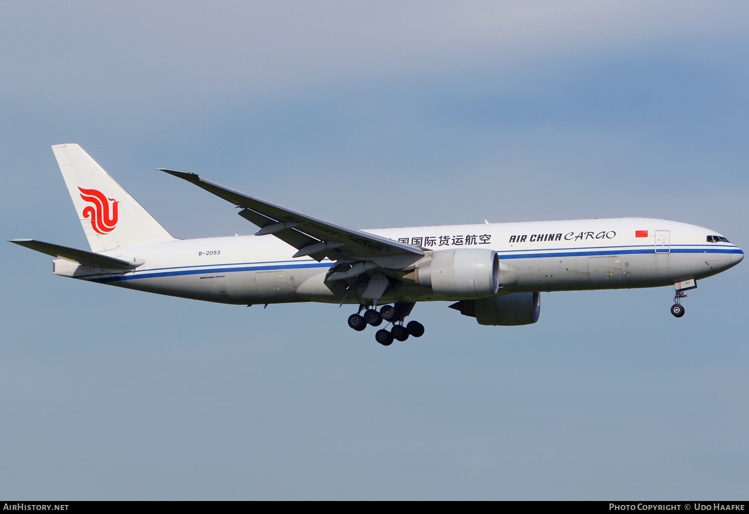 Aircraft Photo of B-2093 | Boeing 777-FFT | Air China Cargo | AirHistory.net #479717