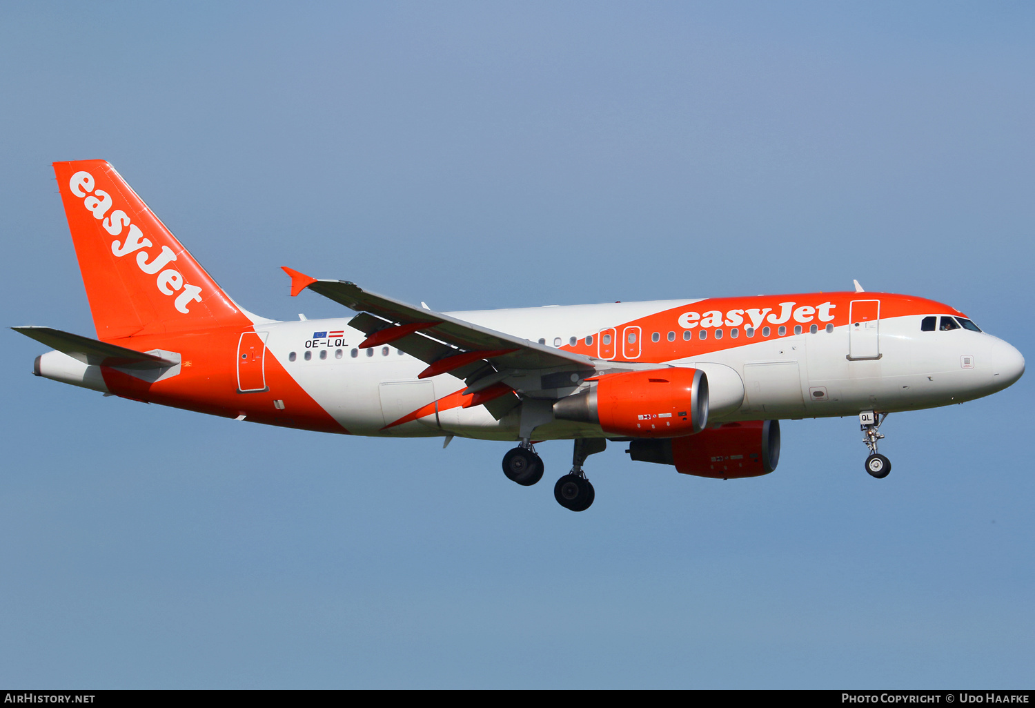Aircraft Photo of OE-LQL | Airbus A319-111 | EasyJet | AirHistory.net #479743