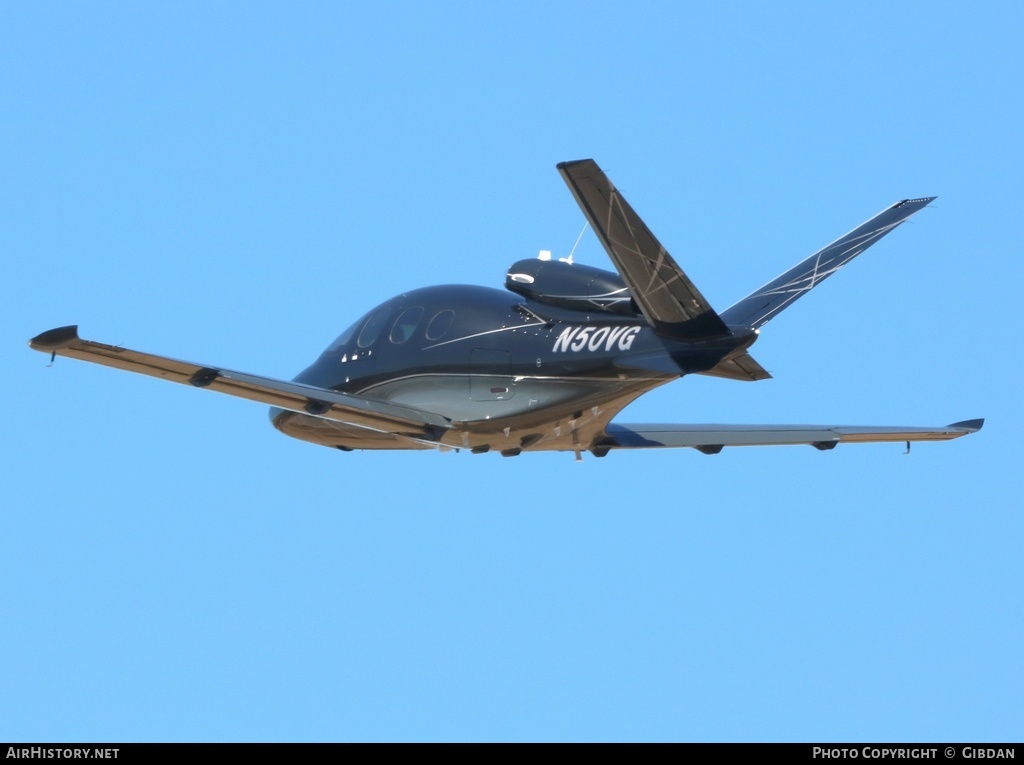 Aircraft Photo of N50VG | Cirrus SF-50 Vision G2+ Arrivee | AirHistory.net #479751