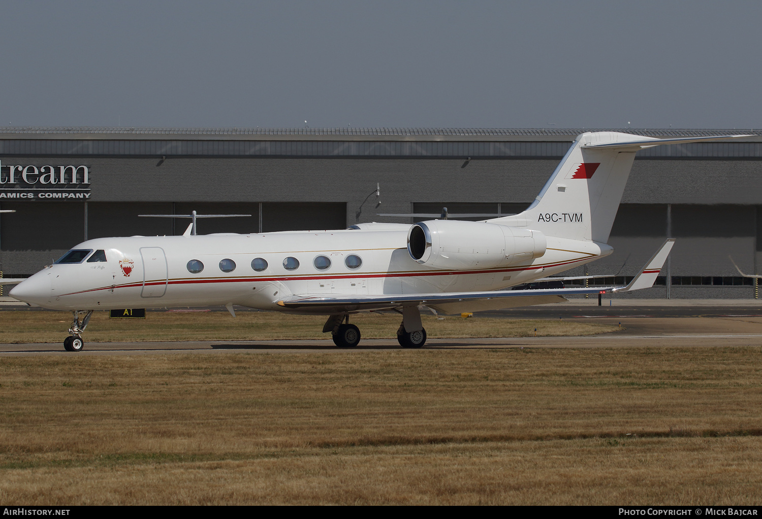 Aircraft Photo of A9C-TVM | Gulfstream Aerospace G-IV-X Gulfstream G450 | Bahrain Royal Flight | AirHistory.net #479753