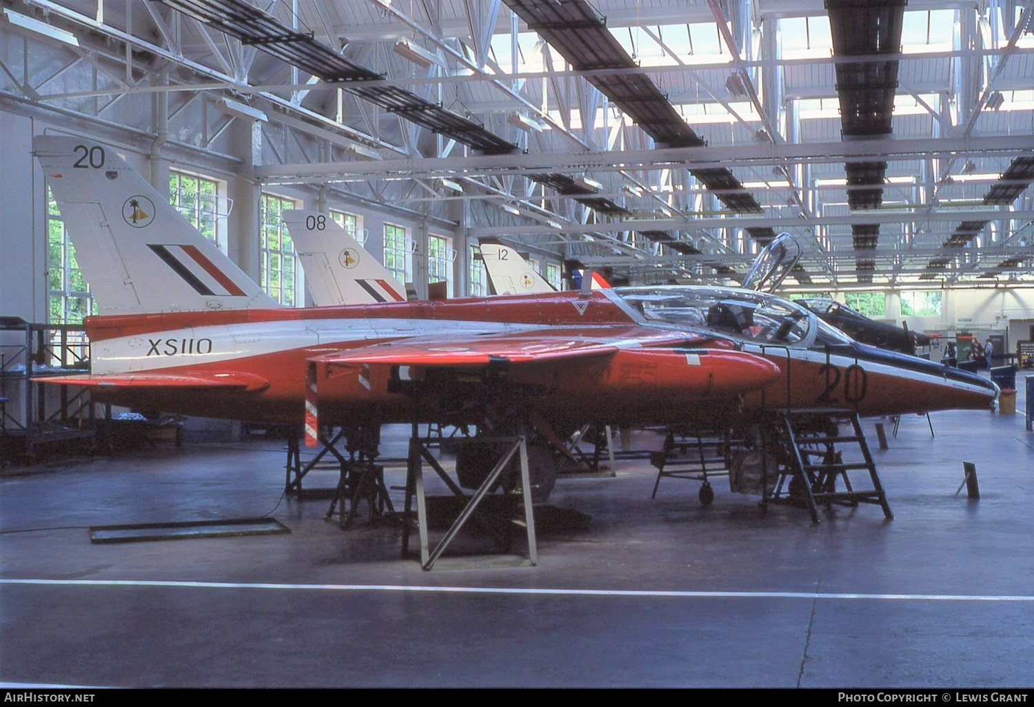Aircraft Photo of XS110 | Hawker Siddeley Gnat T.1 | UK - Air Force | AirHistory.net #479775