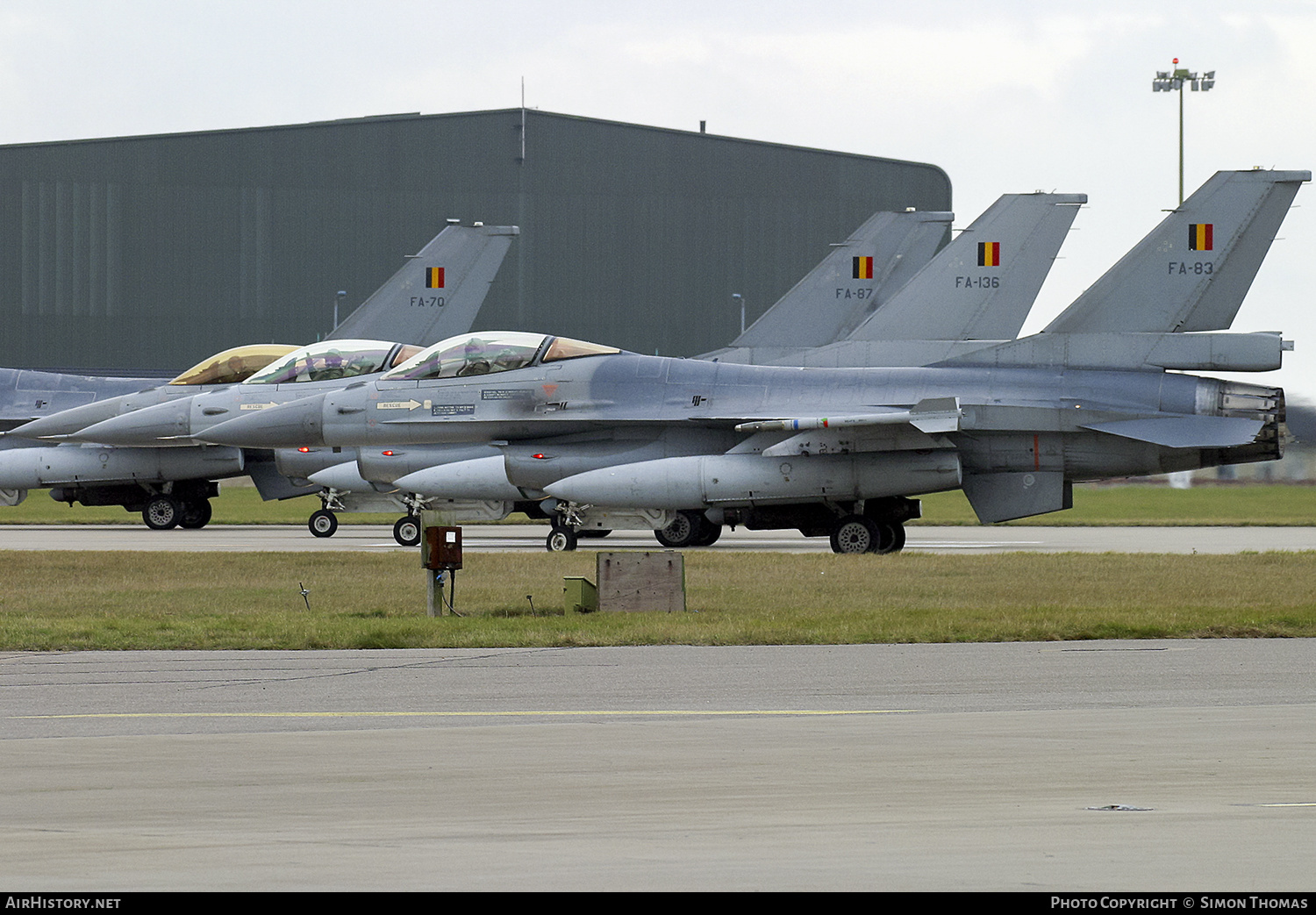 Aircraft Photo of FA-83 | General Dynamics F-16AM Fighting Falcon | Belgium - Air Force | AirHistory.net #479793