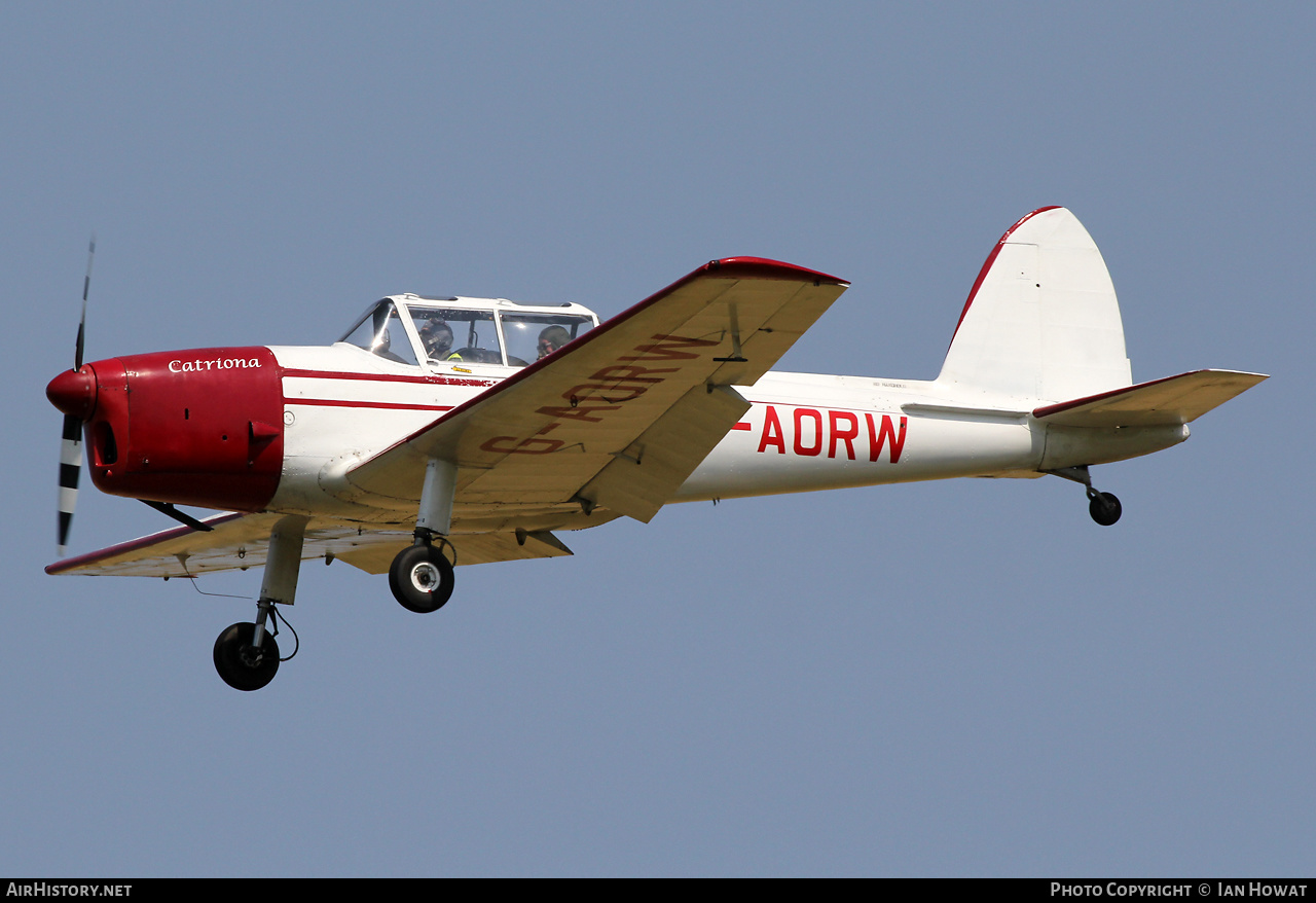 Aircraft Photo of G-AORW | De Havilland DHC-1 Chipmunk Mk22A | AirHistory.net #479809