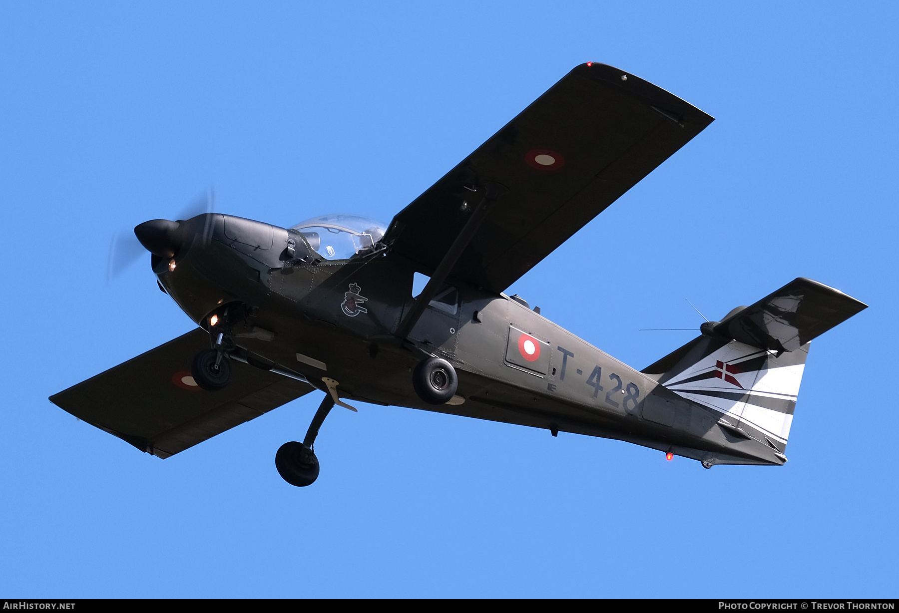 Aircraft Photo of T-428 | Saab T-17 Supporter | Denmark - Air Force | AirHistory.net #479816