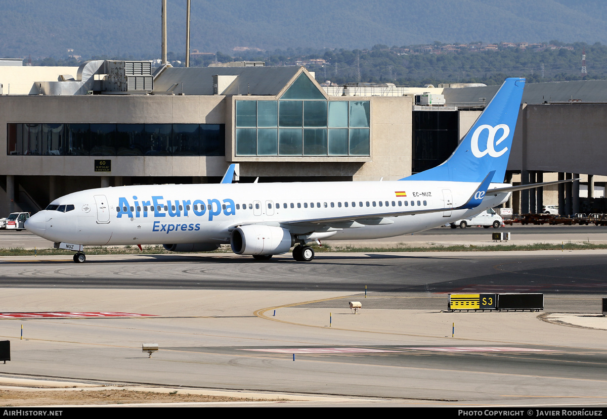 Aircraft Photo of EC-NUZ | Boeing 737-8GP | Air Europa Express | AirHistory.net #479847