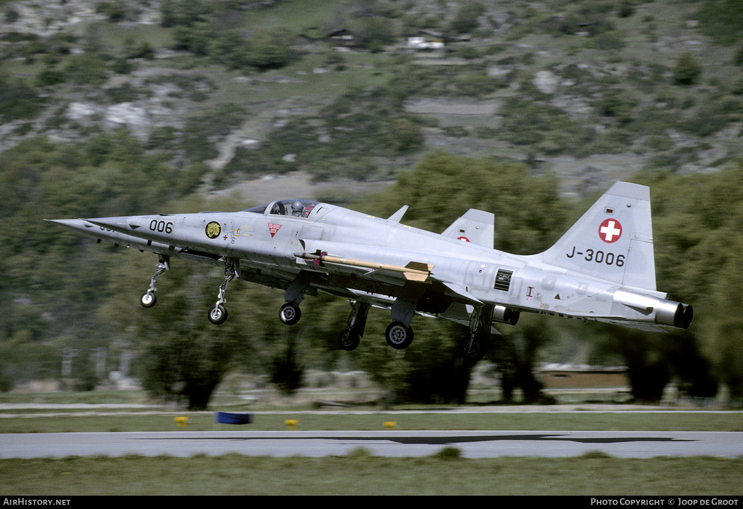 Aircraft Photo of J-3006 | Northrop F-5E Tiger II | Switzerland - Air Force | AirHistory.net #479872