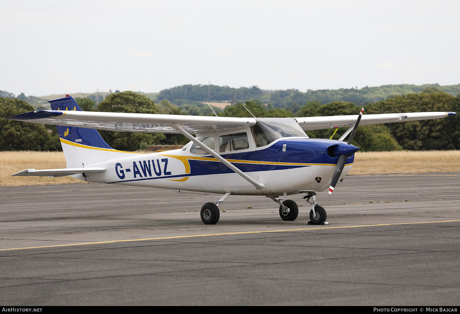 Aircraft Photo of G-AWUZ | Reims F172H | AirHistory.net #479873