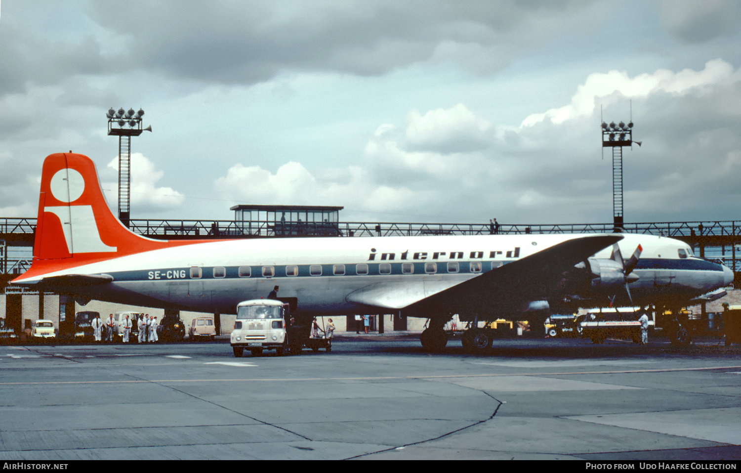 Aircraft Photo of SE-CNG | Douglas DC-7 | Internord | AirHistory.net #479875