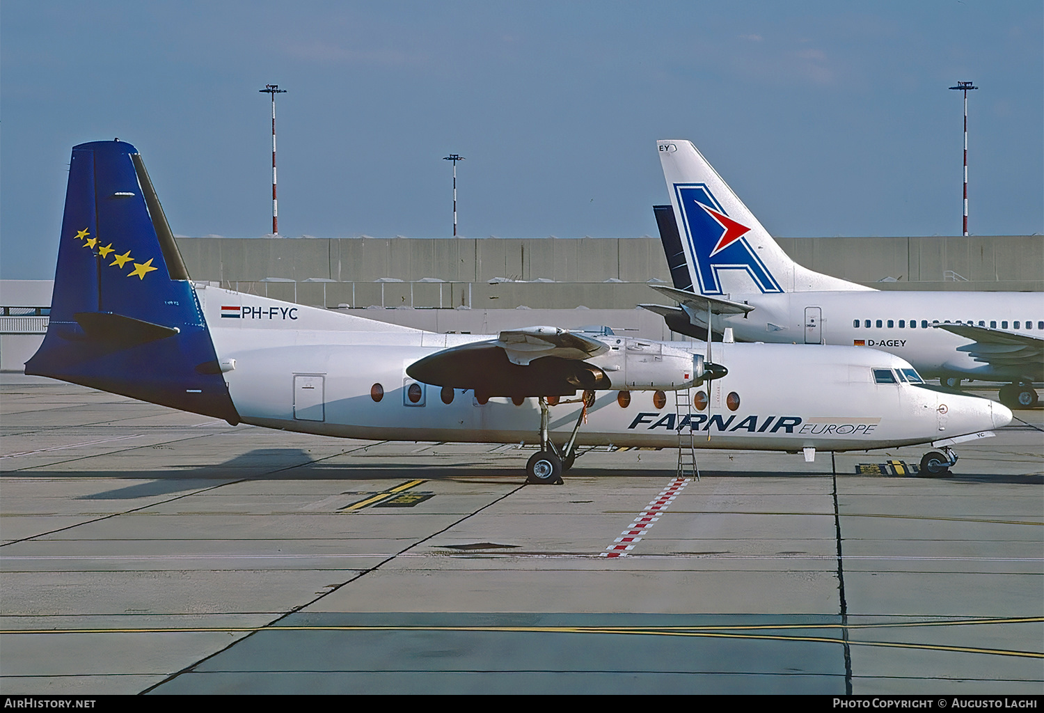Aircraft Photo of PH-FYC | Fokker F27-500 Friendship | Farnair Europe | AirHistory.net #479880