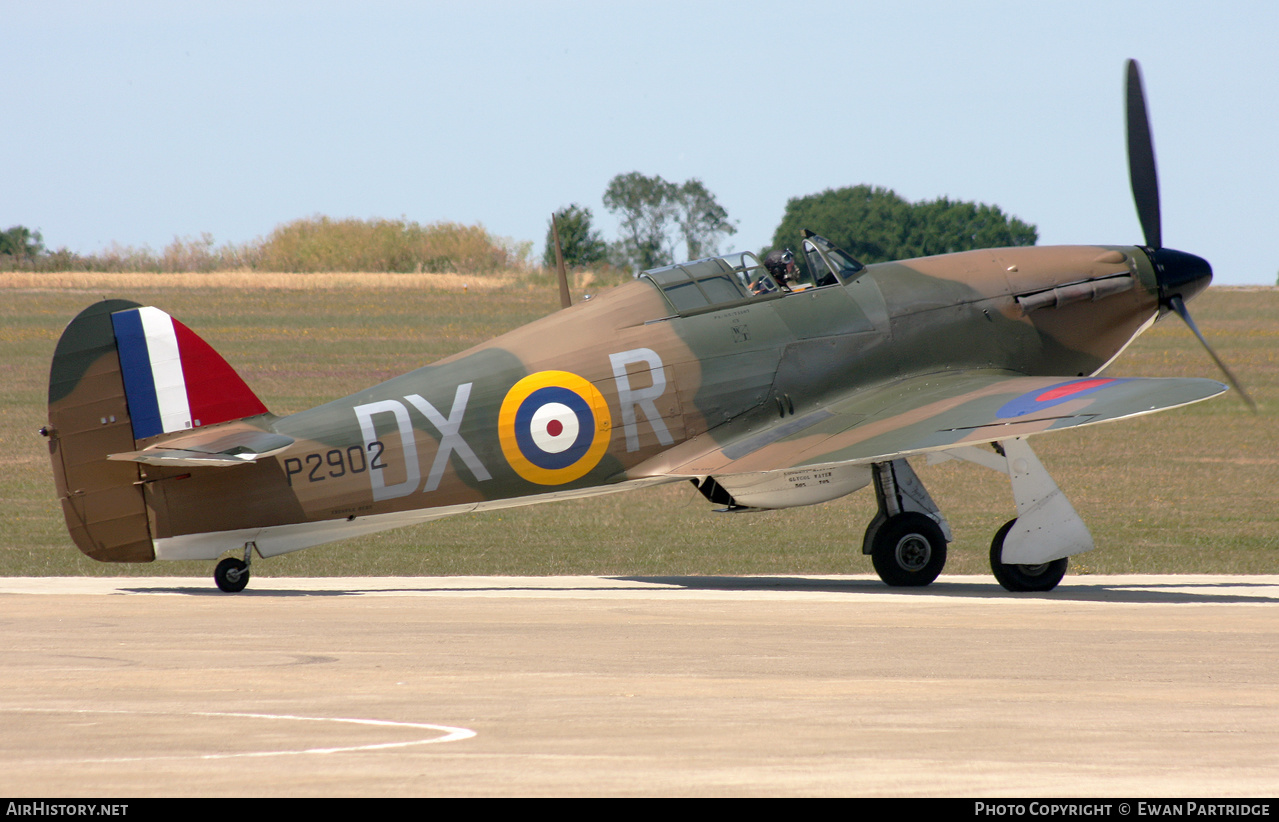 Aircraft Photo of G-ROBT / P2902 | Hawker Hurricane Mk1 | UK - Air Force | AirHistory.net #479886