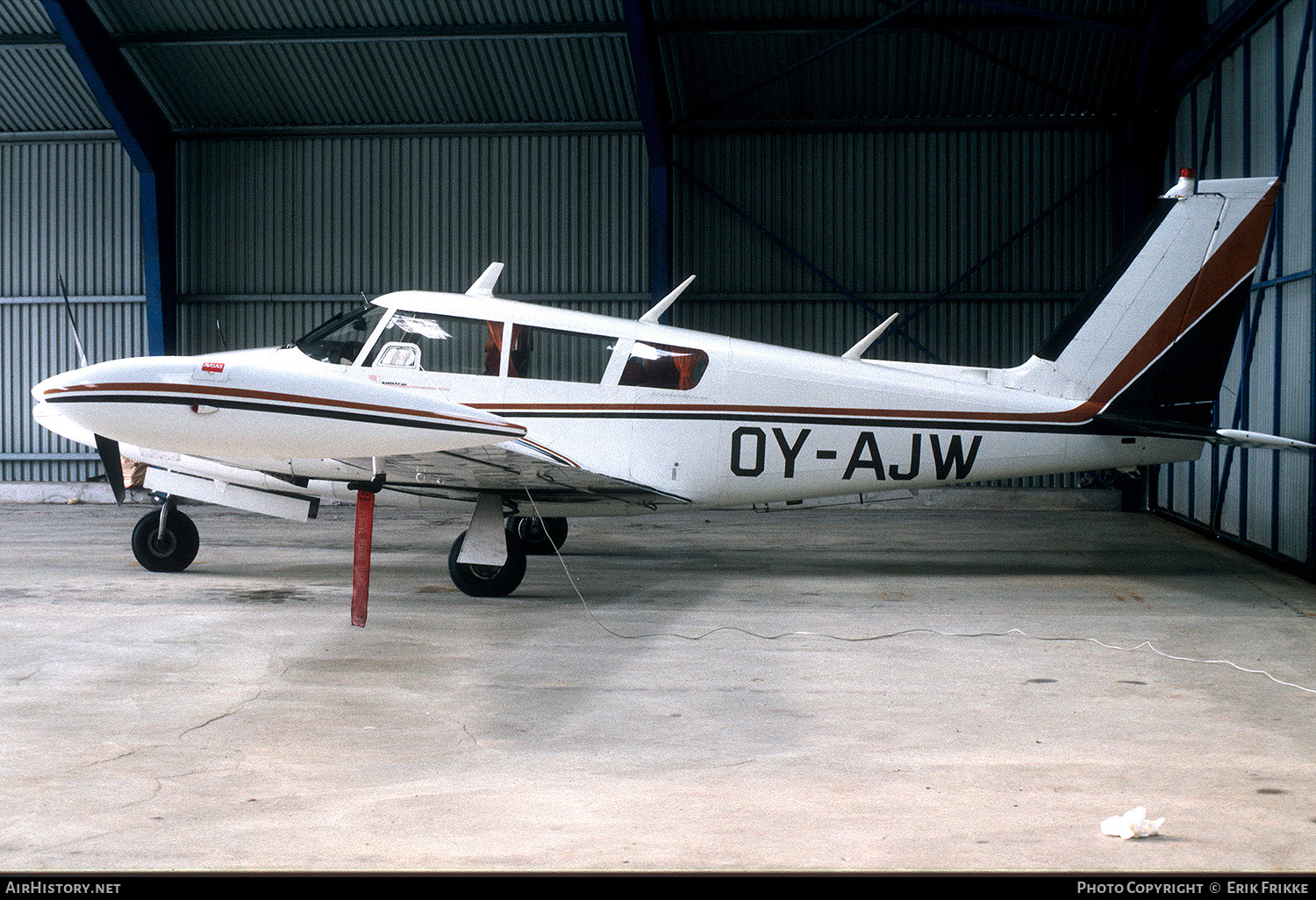 Aircraft Photo of OY-AJW | Piper PA-30-160 Twin Comanche | AirHistory.net #479893